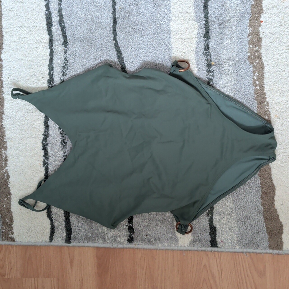 Aerie | Green One Piece Swim Suit Size L